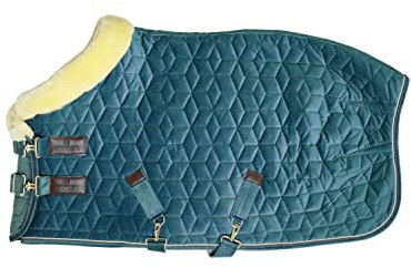 Kentucky - Showdecke für Pferd Velvet - Smaragd - 155/205/6.9