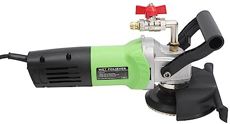 800W 4''Zoll Nasspoliermaschine mit variabler Geschwindigkeit und Granit Diamantpolierkissen Betonpoliermaschine Steinpoliermaschine für Granit/Marmor/Beton/Stein