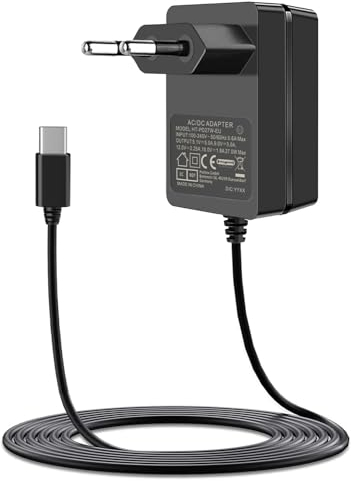 Miuzei【5,1V 5A 27W】 Alimentation pour Raspberry Pi 5,Alimentation USB-C Type C:100-240V 50/60Hz,Adaptateur pour Raspberry Pi 5 4GB/8GB, Protection Contre Les Surtensions et Les Surintensités