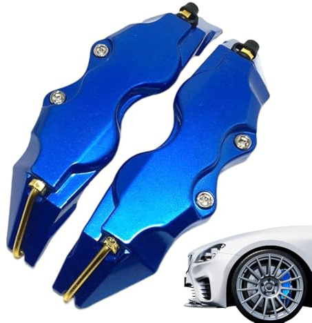 Bremssattelabdeckung, 2 Stück, Radnabenabdeckung, Bremsabdeckung, Auto-Bremssattelabdeckung, Bremssattel-Aufkleber, Auto-Bremssattelabdeckung, Universal-Bremssattel-Schutzabdeckung für