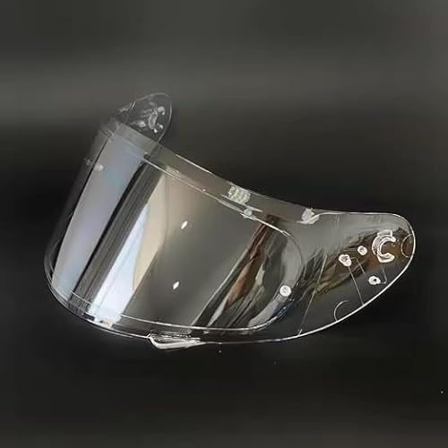Yofab Motorcycle Helmet Visor Replacement for MT-V-12 Thunder 3 3SV Stinger, Full Face Helmet Shield, Anti‑Scratch & Windproof Motorcycle Helmet Lens for Cycling or Touring,B Clear