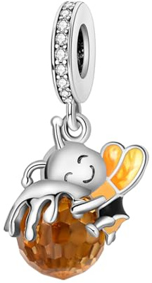 YIXUAN Perle en argent 925 compatible avec les bracelets Pandora Bijou cadeau pour femme idée cadeau pour maman, voyage ou anniversaire