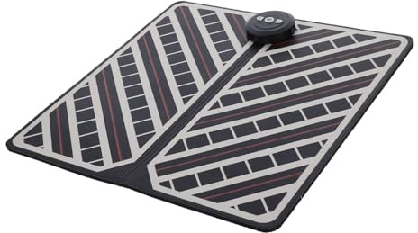 Toyvian Tapis De Massage Des Pieds Rechargeable Coussinet De Relaxation Musculaire Stimulation Circulatoire Électrique Usage Bureau Voyage Santé Jambes