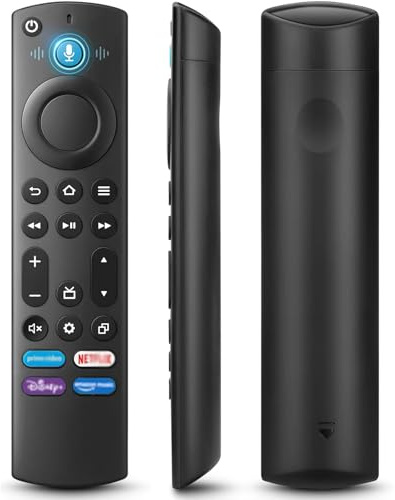 Ersättande röstfjärrkontroll som passar för smarta TV-apparater (ersättningsröstfjärrkontroll (4:e gen))