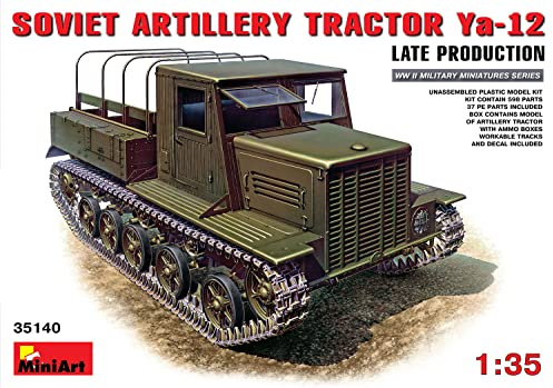 MiniArt 35140 - Ya-12 Late Production Soviet Artillery Tractor