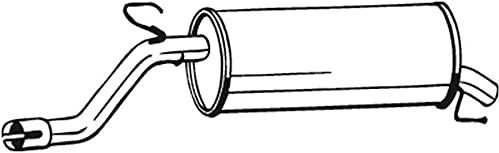 Bosal 185-685 Silencieux arrière