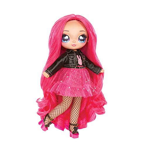 Na Na Na Ultimate Surprise, Include Bambola alla Moda con capelli spazzolabili, Abiti Firmati e Accessori, Black Bunny