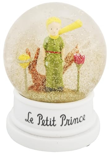 Bola de Nieve figurita Kiub El Principito (Rosa y Zorro)