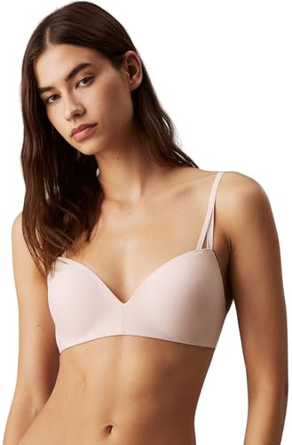 Calvin Klein Women’s Lift Stretch Demi Cup Bra, Beige (Beechwood), 32E