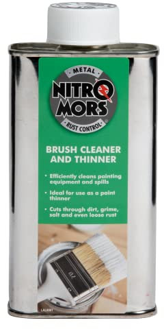 Nitromors Brush Cleaner And Thinner for Effective Dirt and Grime Removal, Versatile Use for Paint Spills and Equipment Cleaning