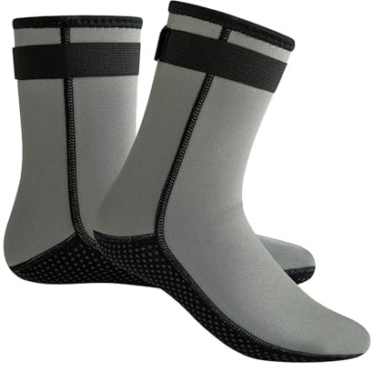 Neoprensocken, 3 Mm Tauchsocken, Wassersocken für Männer und Frauen, Sanddichte, rutschfeste Beachvolleyball-Socken für Wassersport Im Freien, Tauchen, Schwimmen, Schnorcheln