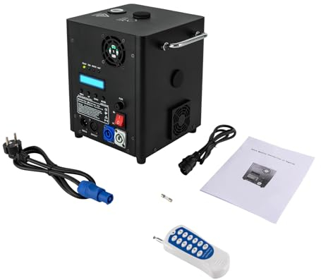 Macchina per fumo elettronica da 700 W con telecomando, effetto macchina per palcoscenico freddo, macchina per effetto speciale, attrezzatura professionale DJ per feste, fontane portatile
