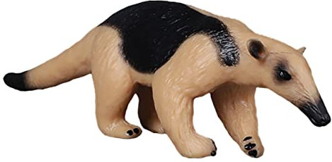 COSMEVIVI Ameisenbärfiguren Aus Kunststoff Für Ameisenbärfiguren Für Bauernhoftiere Ameisenbär-Spielzeug Für Miniaturgarten Ameisenbär-Ornament Für Schreibtischdeko Ameisenbär-Modelle Für He