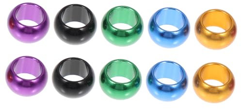 BELLIFFY 10stücke Vogel Bein Bands Fuß Ring Buchstaben Vogel Bein Band Brieftaube Sittich Kanarienvogel