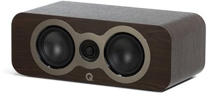 Q Acoustics Altoparlante centrale 3090c Claro Walnut - Tipo di recinzione Reflex a 2 vie, driver medio/basso 2 x 4, 1 tweeter da 0,9 - Altoparlanti attivi/HiFi per sistema audio home theater