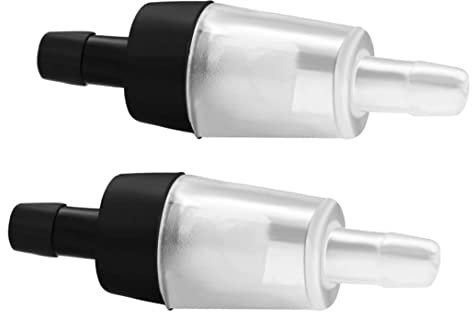 Air Pump Check Valves One Way Non-Return Check Valve Aquarium Plastic Valves Air Pump Accessories 2 Packs