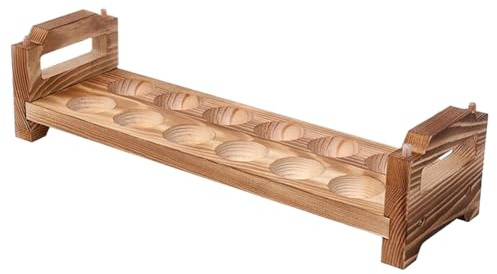 Portauova In Legno Da Bancone Organizer Versatile In Legno