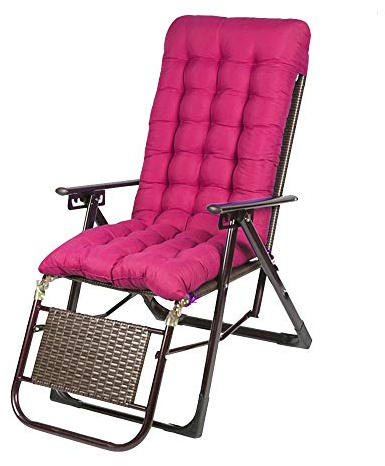 Chaises longues pliantes en osier – Chaise longue inclinable pour bureau, plage et sieste d'été – Fauteuil inclinable d'extérieur pour la détente et le confort