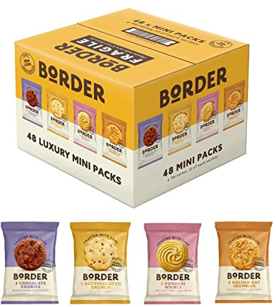 Border Biscuits 48 Luxury Mini Packs