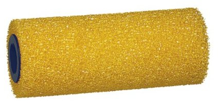 Grobschaum Strukturrolle 25cm | Schaumwalze Strukturwalze gerade | Effektrolle Grobschaum Strukturrolle für Putze und Spachtelmassen | Kreativtechnik