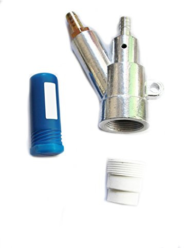 Preamer B1 Luft-Sandstrahlpistolen-Set mit 35 x 20 x 8 mm Borkarbid B4C Düse für Sandstrahlschrank