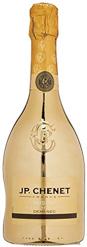 JP Chenet - Divine Gold Muscat Halbtrocken Sekt, Wein aus Frankreich (1 x 0,75 L)