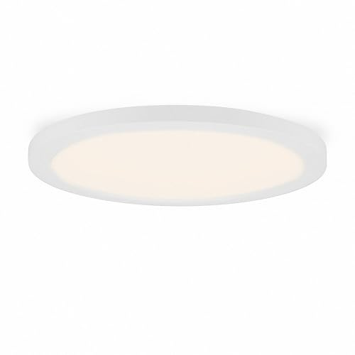 Mextronic Aufbaupanel Deckenpanel LED Einbau/Aufbau Panel Aura rund Warmweiß 24W (W) Ø 290mm