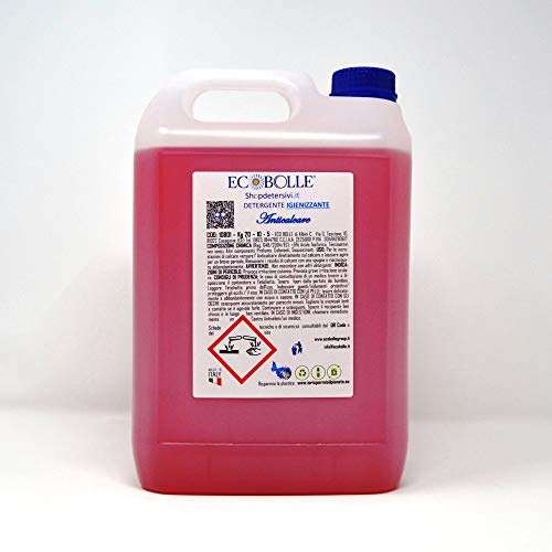 ECOBOLLE Anticalcare Igienizzante - Prodotto Disincrostante Concentrato (5KG)