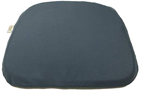 Yogibo Cushibo Gel Seat Cushion for Long Sitting Pressure Relief, Office Desk Chair, Computer, Car, Meditation, Floor Seating Pad, Non-Slip, Indoor and Outdoor, Water Resistant Cover, Dark Grey