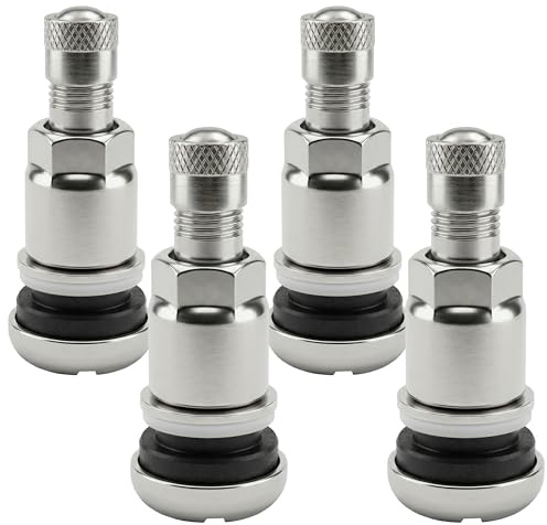 4 Stück 11,3mm Aluventil X1 Series MS525AL PKW Universal Ventil Felgenventile Metallventil Leicht