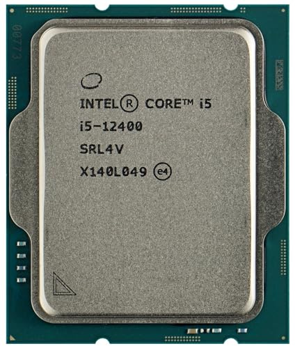 Intel Core i5-12400 Boîtier LGA1700 2,5 GHz