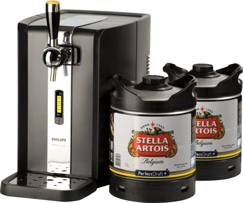 Tireuse à Bière PerfectDraft et 2 fûts 6L - 10 euros de consigne inclus - Idée cadeau (Stella Artois)