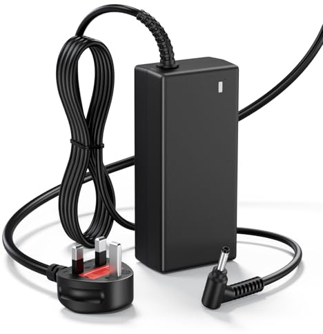 Laptop Charger 65W Compatible Charger for Acer Swift 5 3 SF314-51 SF315-4 SF114-34 SF114-32 Chromebook CB3 CB5 CB3-532 CB3-431 11 13 14 15 R11 R13 N16Q1 N15Q9 Power Cord UK 3.0mm x 1.1mm