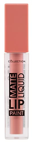 Collection Cosmetics Matte Liquid Lip Paint, Moisturising, Smudge-Proof, Go Getter, 3.5ml