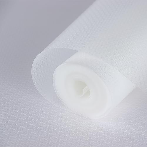 Lighterday 60x600cm Schubladenmatte Eva Antirutschmatte Schubladen Antirutschmatte Küche Wasserfest Nicht Klebende Kühlschrankmatte Für Schubladen Schrank Kühlschrank(Transparent & 60 * 600)