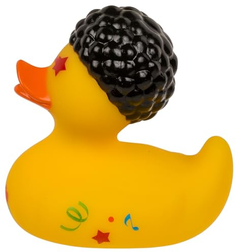 MIK funshopping Paperella con suono per vasca da bagno (Anatra Disco)