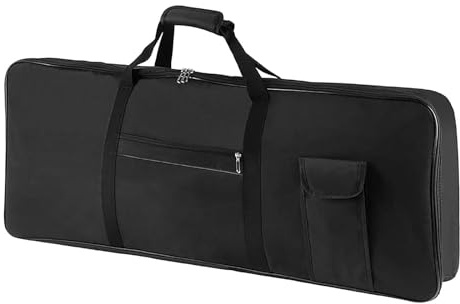 perfeclan Keyboard-Hülle mit 76 Tasten, Schutzhülle für elektronisches Klavier, mit Griff, gepolstert, Gigbag für elektrisches Keyboard, Klavier für Musikstudio