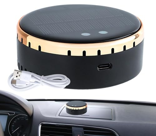 Veeteah Purificador de aire de coche, purificador de aire para coche, purificador de aire HEPA, purificador de aire portátil, accesorios para vehículos pequeños, desodorante para el hogar para