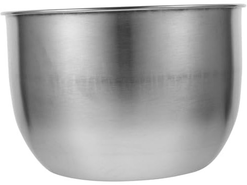 HOLIDYOYO Ciotola Grande in Acciaio Resistente Per Mescolare Uova e Conservare Insalate Versatile Per Cucina Impasti e Condimenti Pratica