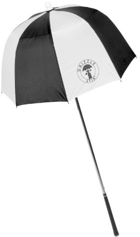 Drizzle Stik H&H LLC Flex-Golfschlägerschirm (Schwarz/Weiß)