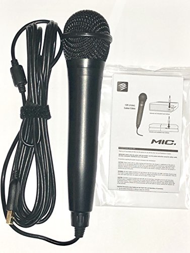 Rock Band - Micrófono de karaoke USB para PS3, PS4, X-Box One, X-Box 360, PC y Mac Nintendo Switch