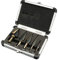 CEFEPH HSS Stufenbohrer mit Körner Drill Set Schneiden Konusbohrer Kegelbohrer für Edelstahl Metall Holz Kunststoff (British 5pcs)