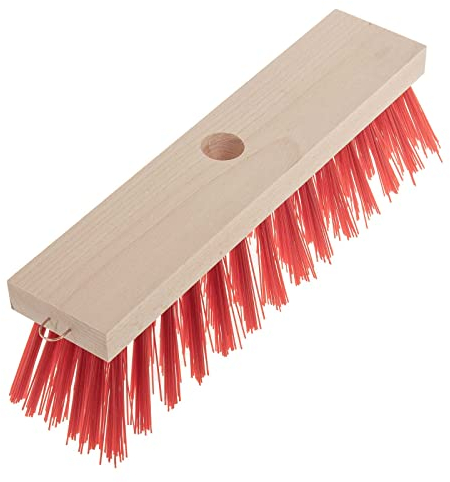 SIDCO Straßenbesen Großraumbesen Outdoorbesen Elaston Industriebesen rot 30 cm