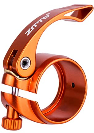 Perfeclan Schnellspanner Fahrrad Sattelstützenklemme eloxierte Aluminiumlegierung 40.8mm