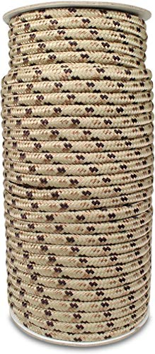 Allzweck Outdoor Seil 60 Meter in verschiedenen Stärken Farbe Wüstentarn Größe 5mm