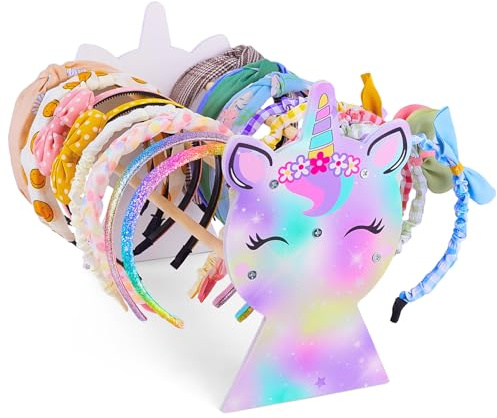 MHJY Haarreif-Ständer Haarbandhalter Haarschmuck Organizer Haarschmuck Schmuck Display Aufbewahrung für Teenager Mädchen