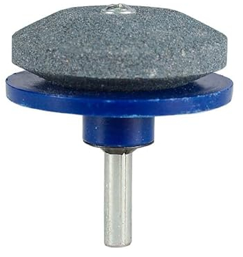 ALLZZY 48 mm Schneller Rasenmäherschärfer Rasenmäher Klingenschärfer Universal Schleifen Drehbohrer Schneiden Messerschärfer