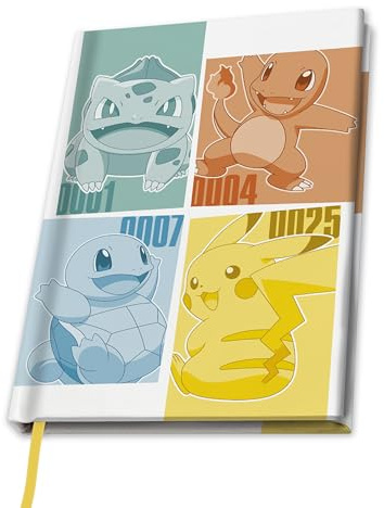 ABYSTYLE Pokemon - A5 Notebook Kanto Starters