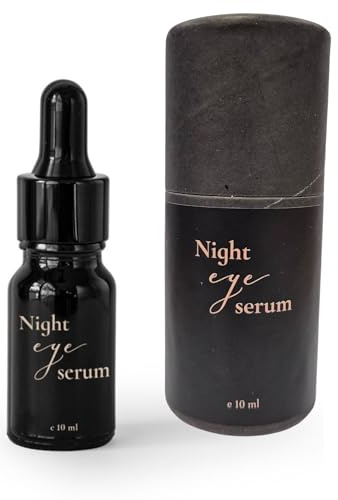 ELEK Augenserum für die Nacht 10ml für reife Haut - Augenpflege | Tränensäcke - Pflegendes Serum - Gesichtspflege - Nachtpflege - Eye Serum - Naturkosmetik mit Retinol Nachtkerzenöl
