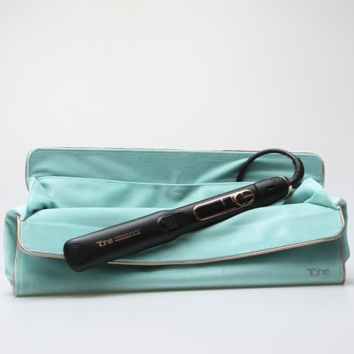 Tahe Plancha para el cabello Millenium Pro 4.0 Edición Limitada Navidad, color turquesa, con neceser incluido